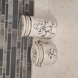 Mickey Mouse canisters